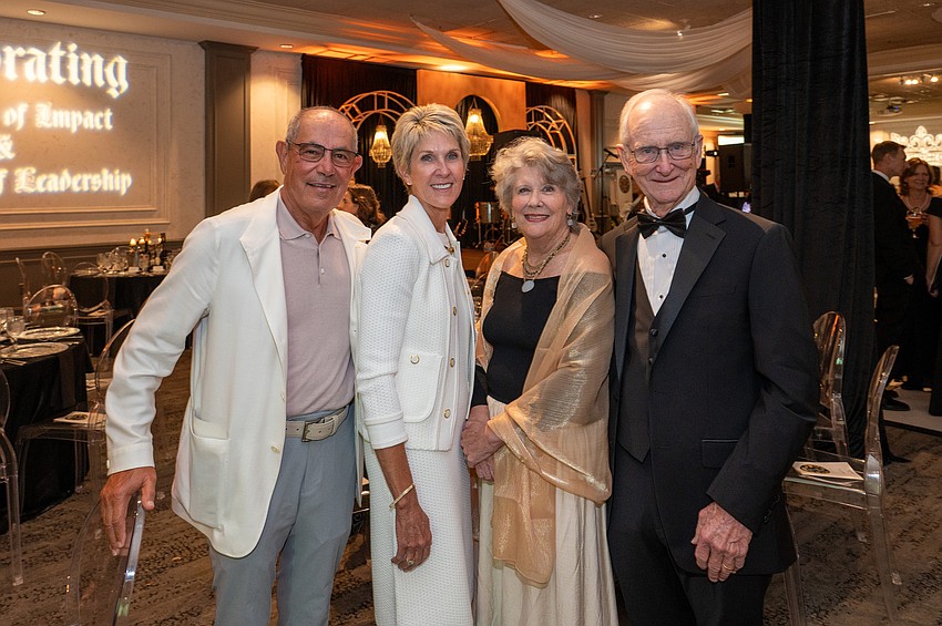 Michael and Jane Hourani with Everett and Sherry Howells