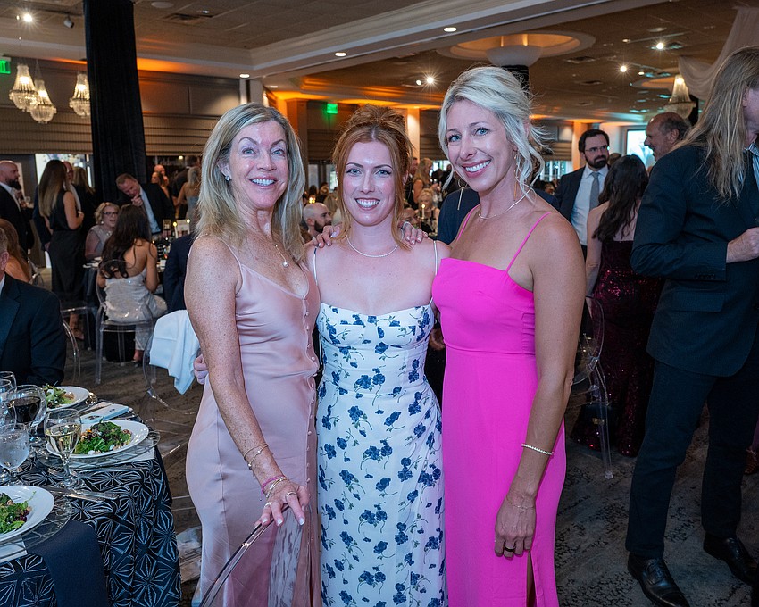 Cathy Thompson, Jamie Barlow and Anna Chase