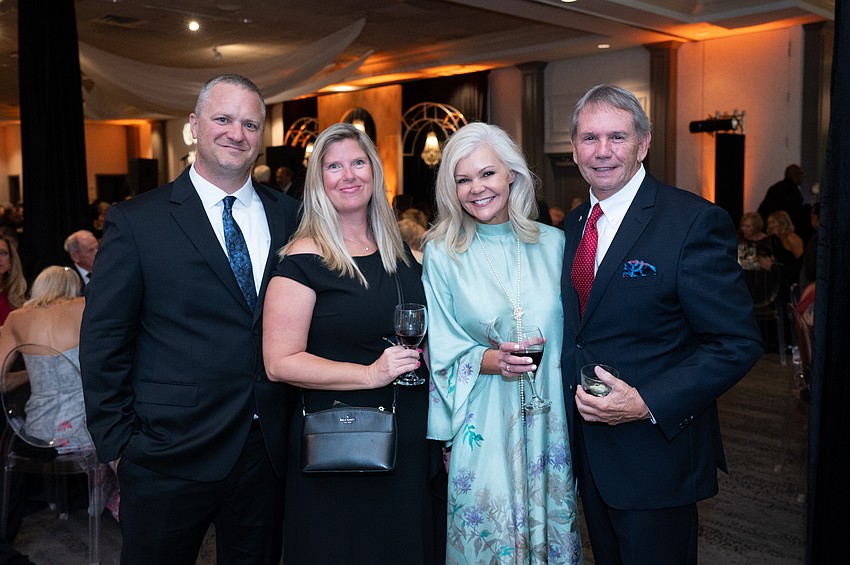 John and Christina McNaught with Jen Winkler and Bill Buckingham