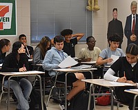 The School District of Manatee County is working on finding the right wording for Policy 3232, which currently states staff will not be allowed to talk to display anything of a political nature.