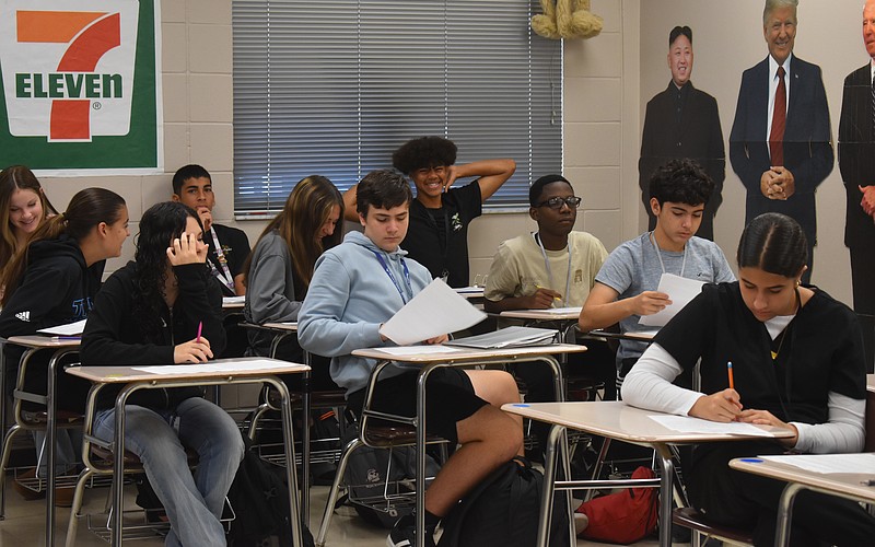 The School District of Manatee County is working on finding the right wording for Policy 3232, which currently states staff will not be allowed to talk to display anything of a political nature.