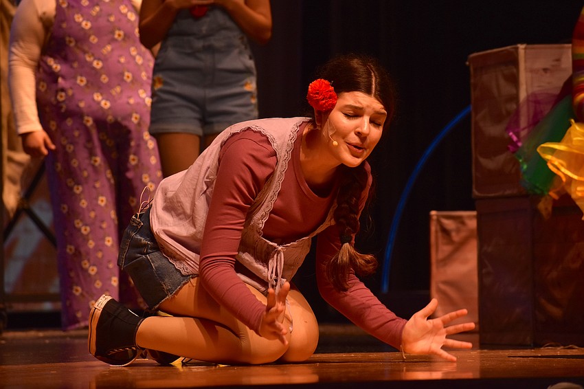 Polly Jessop, a sophomore at Braden River High School, has performed in a wide variety of musicals in community theatre including 