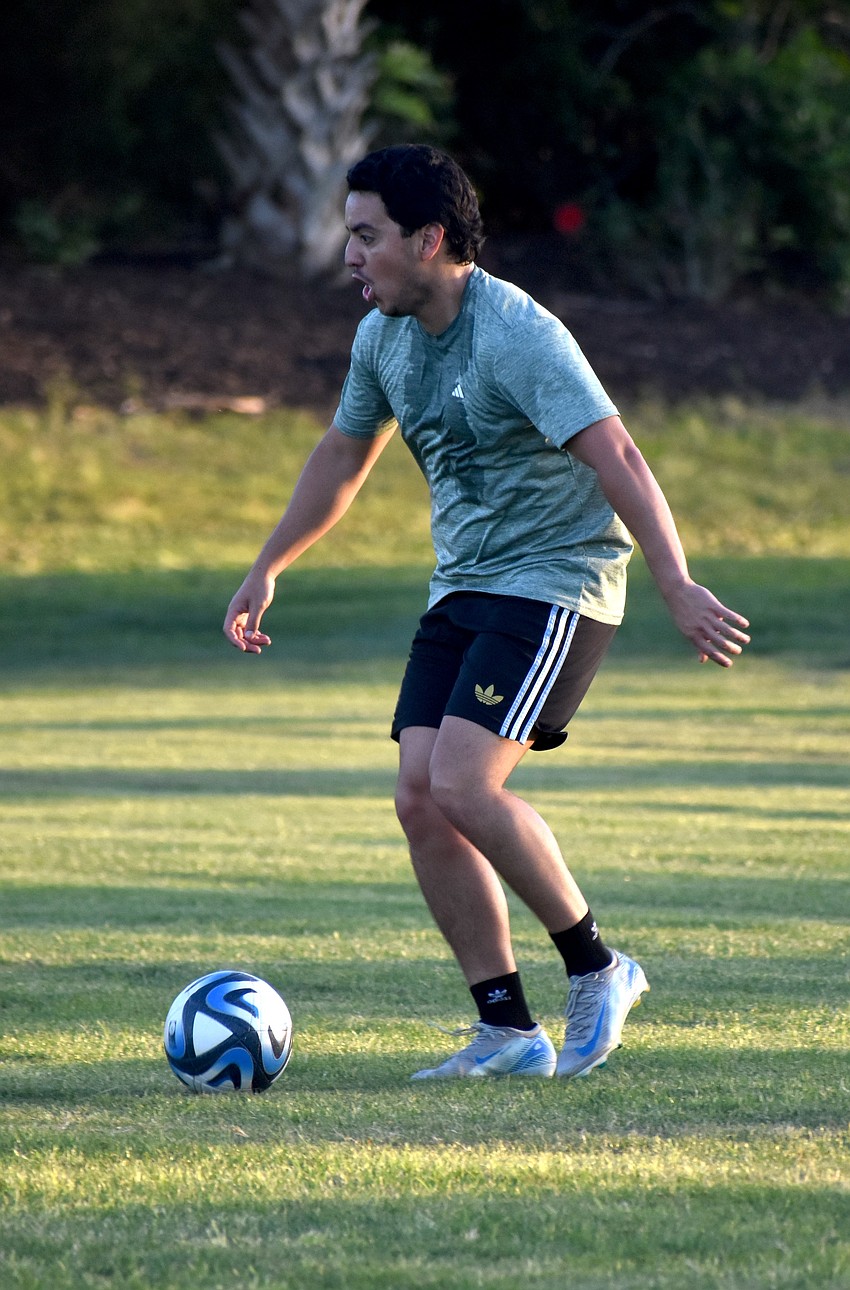 East Bradenton's Alex Molina has been playing soccer since he was 4 years old and played professionally in Venezuela for a year. Now he uses it as a way to stay fit and as a stress reliever.