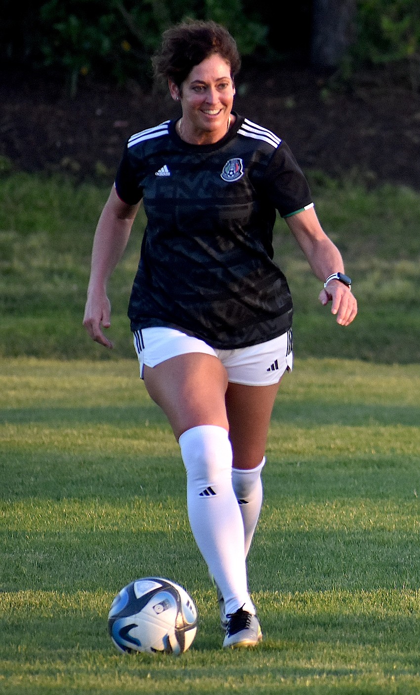 Lakewood Ranch's Carrie David founded the club because she wanted to give community members a space to play soccer for free with people of all ages.