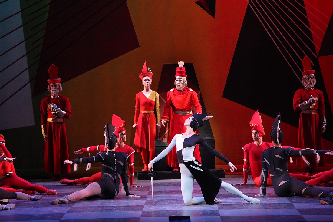 Nearly every member of the Sarasota Ballet will be on stage for “Checkmate” May 1-2 at the Sarasota Opera House.