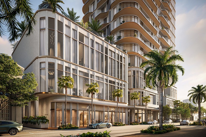 Ground-level retail next to the Waldorf Astoria Residences will include a signature restaurant and potentially fashion houses.