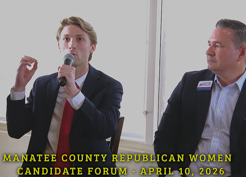 Camden Bedinghaus and Jonathan Mullis, who are both running for the District 5 school board seat, both discussed their opinions on politics in schools.