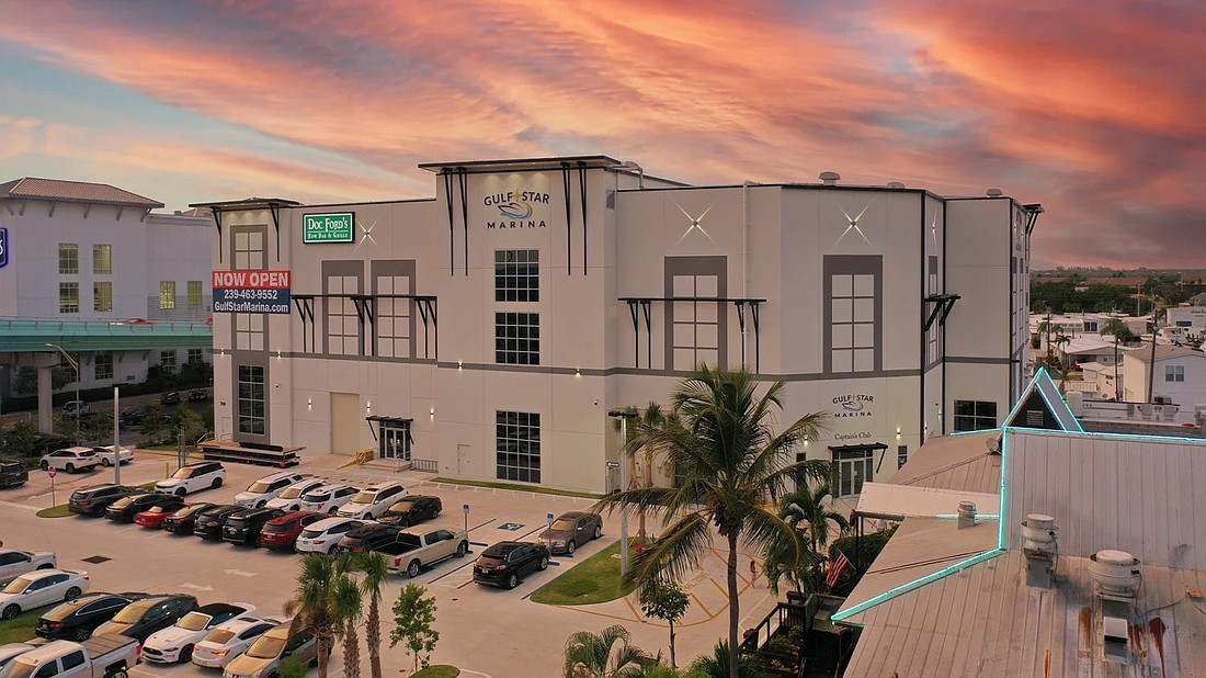 The Gulf Star Marina in Fort Myers Beach was completed in 2020.