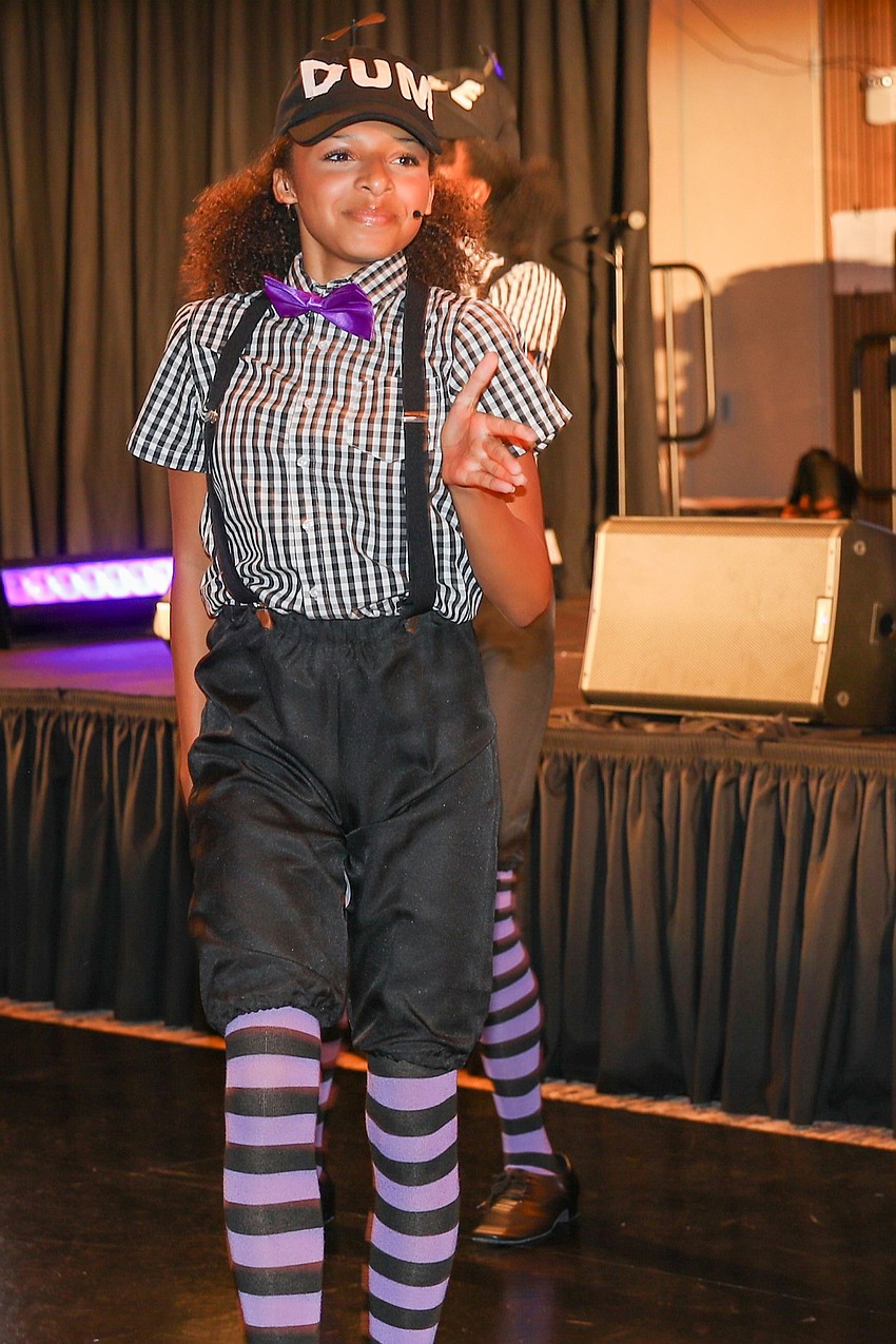 Student performers take the stage at WBTT's April Fête.