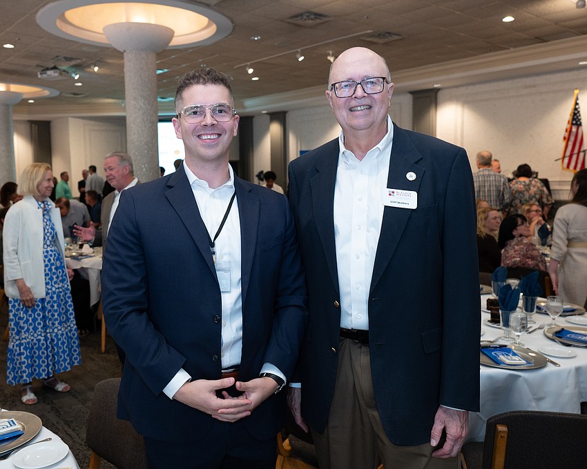 Ivan Richards and Cliff Walters