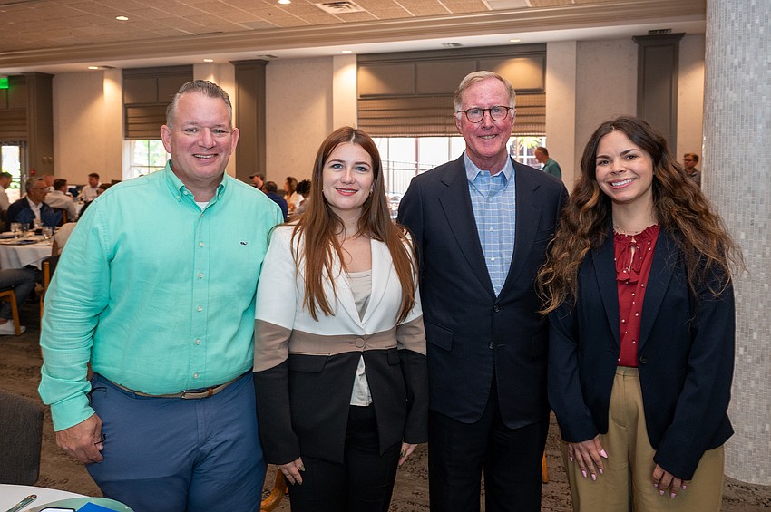 Drew Gehring, Samatha Bligh, John Hart and Alexis Cunningham