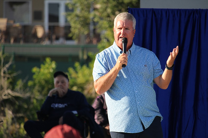 Joe Mahoney jokes about family life in his stand-up set.