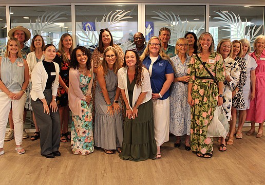 Awardees joined members of the Longboat Key Garden Club's grant committee on April 17 to celebrate receiving funding for their community environmental education and outreach programs. Members raised money all year to support local organizations and fund student scholarships given at the annual meeting.