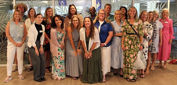 Awardees joined members of the Longboat Key Garden Club's grant committee on April 17 to celebrate receiving funding for their community environmental education and outreach programs. Members raised money all year to support local organizations and fund student scholarships given at the annual meeting.