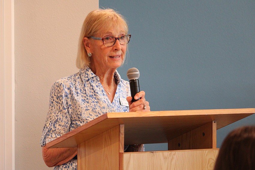 Longboat Key Garden Club grants committee chair Linda Ulrich details what projects received funding this year.