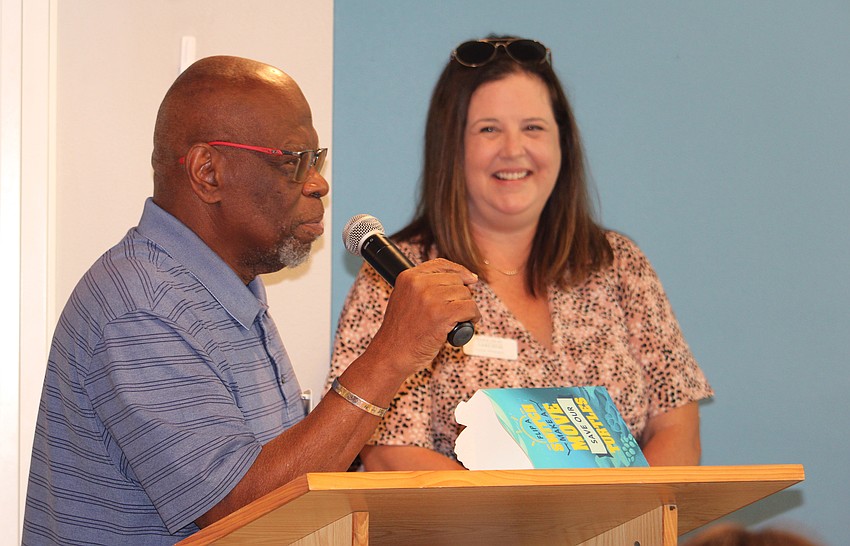 Walter Gilbert and Caitlin Whiteaker from Marie Selby Botanical Gardens explain how delightful it is to see young people get out on a boat for the first time through the 