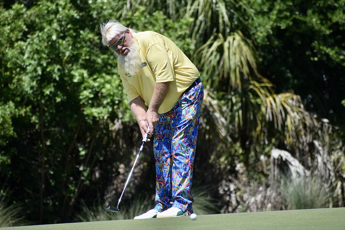 John Daly, an icon in professional golf, was one of many fascinating subjects for my camera at The Concession Golf Club.