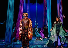Brandon Billings and Katriana Vélez star in FSU/Asolo Conservatory's "A Midsummer Night's Dream," which runs through April 26 at FSU Center for the Performing Arts.