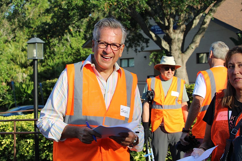 Jason Brandt, chair of the Environmental Action Committee, also known as Temple Beth Israel's 