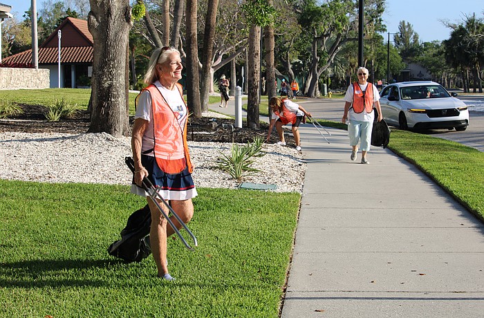 At least 60 community members of all faiths joined in a clean-up of the island on April 18, celebrating the anniversary of Paul Revere's famed ride. Volunteers collected approximately 140 pounds of trash before coming back together for a breakfast and morning service hosted by Temple Beth Israel.