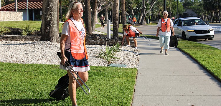 At least 60 community members of all faiths joined in a clean-up of the island on April 18, celebrating the anniversary of Paul Revere's famed ride. Volunteers collected approximately 140 pounds of trash before coming back together for a breakfast and morning service hosted by Temple Beth Israel.