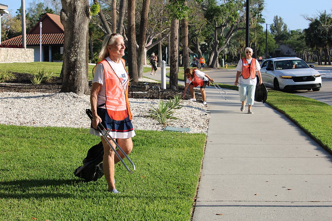 At least 60 community members of all faiths joined in a clean-up of the island on April 18, celebrating the anniversary of Paul Revere's famed ride. Volunteers collected approximately 140 pounds of trash before coming back together for a breakfast and morning service hosted by Temple Beth Israel.