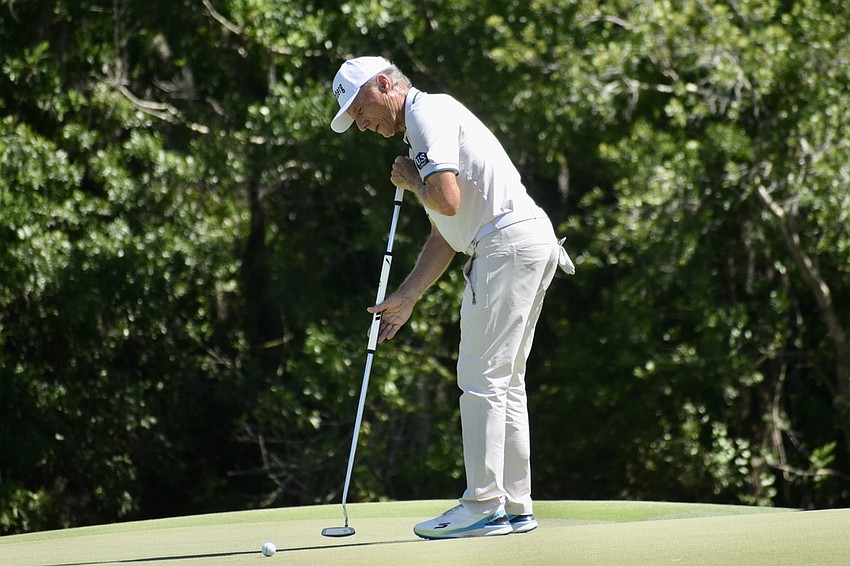 Bernhard Langer, a two-time Masters Tournament champion and 47-time PGA Tour Champions winner, was one of several golf legends in action at this year's Senior PGA Championship.