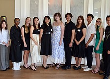 The local chapter of the National League of American Pen Women Inc. awarded the 2026 winners of the Launching Leaders in the Arts program at an April 15 luncheon at the Prestancia Country Club.