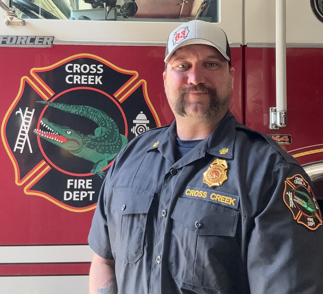 George Doran, a deputy chief at the Cross Creek Fire Department in Alachua County, filed to run for the mayoral seat on April 10. Courtesy photo