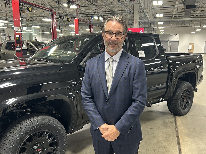 Southeast Toyota President Brent Sergot said the facility employs about 400 full-time workers, of which 95% are local hires.