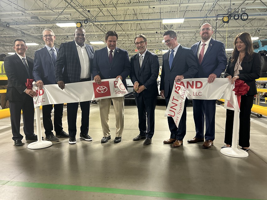 Southeast Toyota Distributors celebrated a ribbon-cutting ceremony April 22, 2026, for its $170 million Blount Island Marine Terminal operation. Southeast Toyota Distributors celebrated a ribbon-cutting ceremony April 22, 2026, for its $170 million Blount Island Marine Terminal operation.