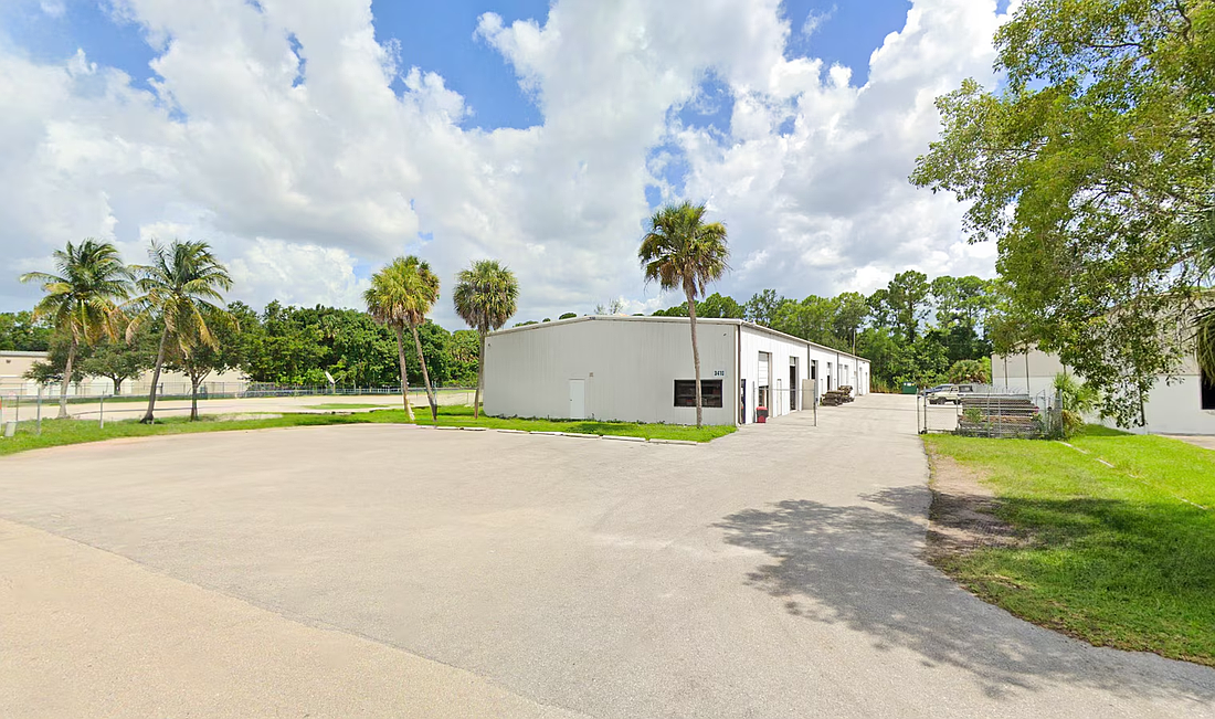 A Naples warehouse at 3410 Westview Drive sold for $2.9 million.