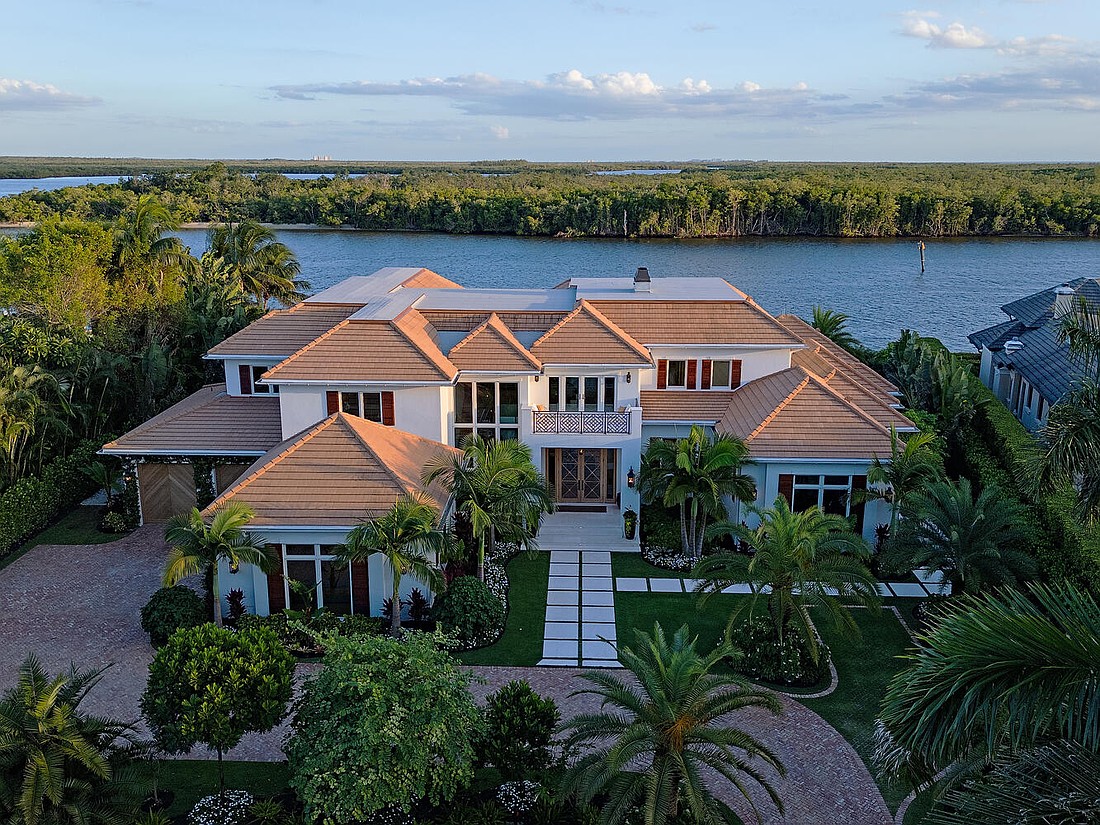 The Naples home at 860 Admiralty Parade E. sold for $40 million.