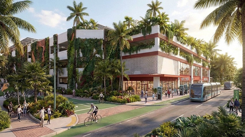 Michael Weil, project executive and chief operating officer for Future of Cities, said developers of the Phoenix Arts & Innovation District plan a parking structure on the property to serve as a trailhead for the Emerald Trail.