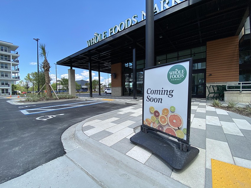 The Whole Foods grocery store in the Brooklyn district of Downtown Jacksonville will open May 21 with an event that will include giveaways to the first 300 customers, the grocer announced.