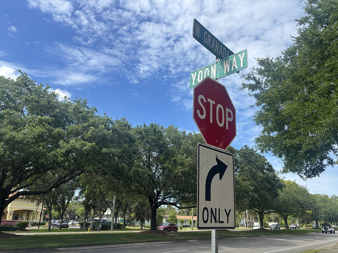 The City of Ormond Beach will begin the process to rename Yoon Way. Photo by Jarleene Almenas