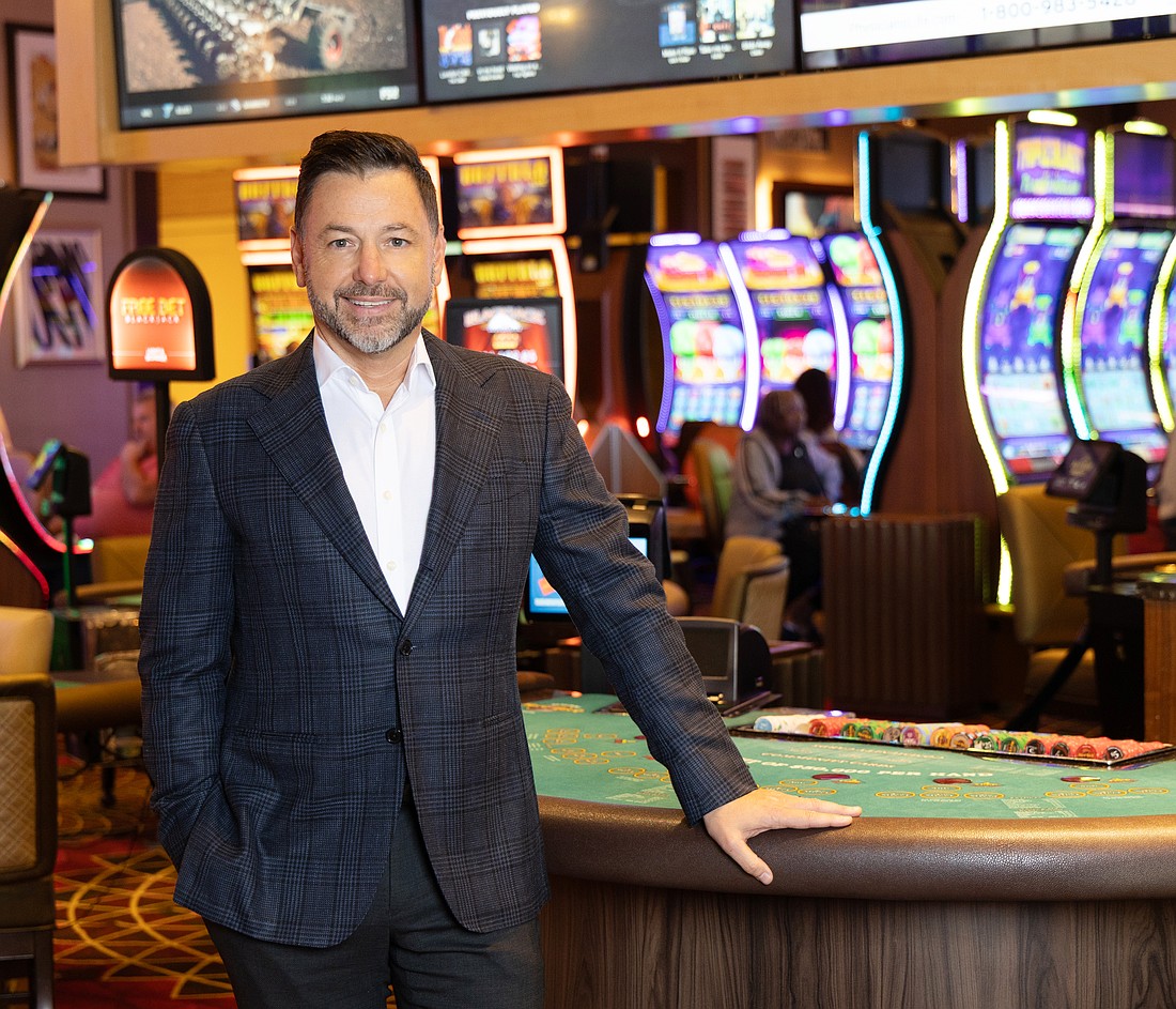Travis Lunn is the new president of the Seminole Hard Rock Hotel and Casino.