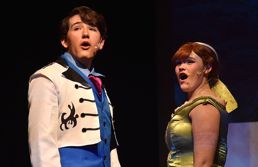 Chase Christie and Skylah Siegel sing 