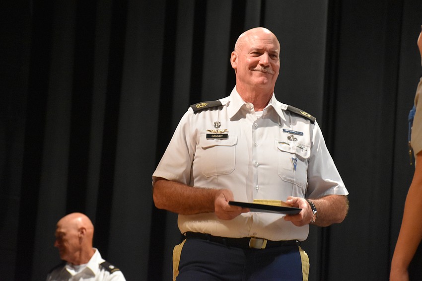 Master Sergeant William Cassidy has taught JROTC for 22 years and has been at Lakewood Ranch since 2012. He said the organization isn't about preparing students for the military, but preparing them for life.