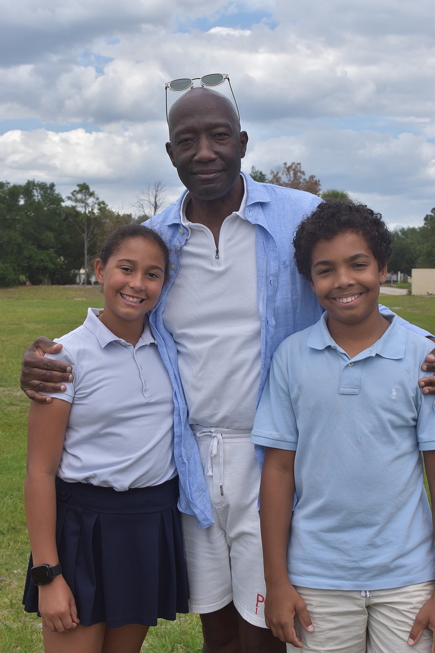 Tony Curtis, who has two children (Fey and Bailley) attending Willis Elementary, said he is not against baseball fields but the needs of the children need to be thought of in the process.