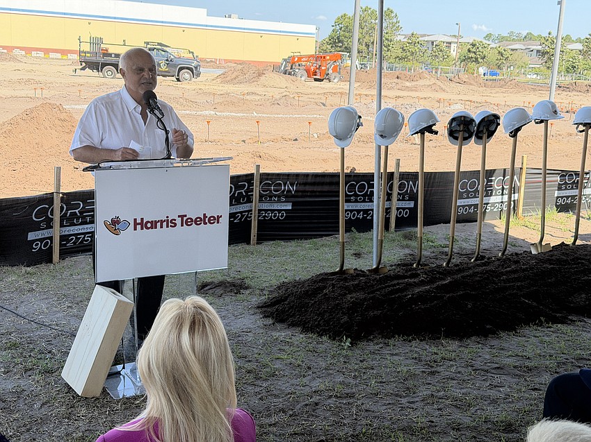 Toney Sleiman, CEO of Atlantic North developer Sleiman Enterprises, said at the event that he intends to bring more Harris Teeters to Florida.