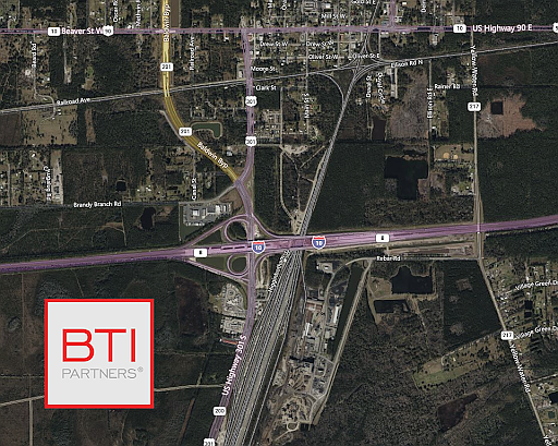BTI Partners announced April 24, 2026, it had purchased 2,091 acres at southwest U.S. 301 and Interstate 10 for $53.2 million from 301 Capital Partners LLC.