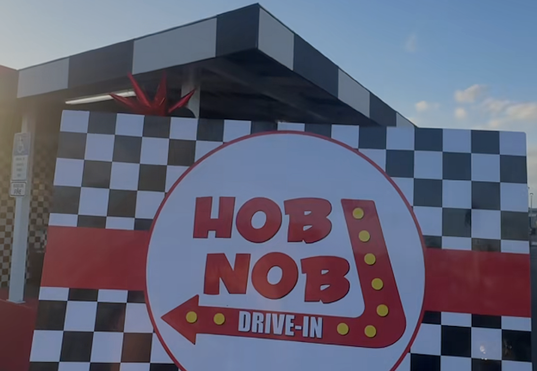 The Original Hob Nob Drive-In is back at 1701 N. Washington Blvd. in Sarasota.