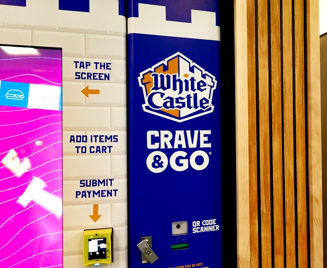 The Fort Myers airport has a White Castle kiosk.
