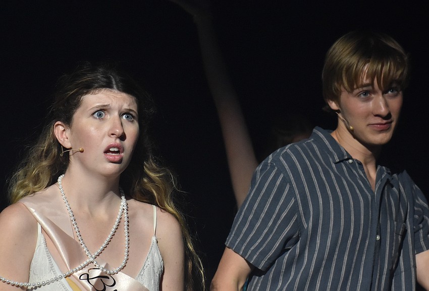 Juniors Jules Whittemore and Julian King play Sophie and Sky in The Out-of-Door Academy production of 