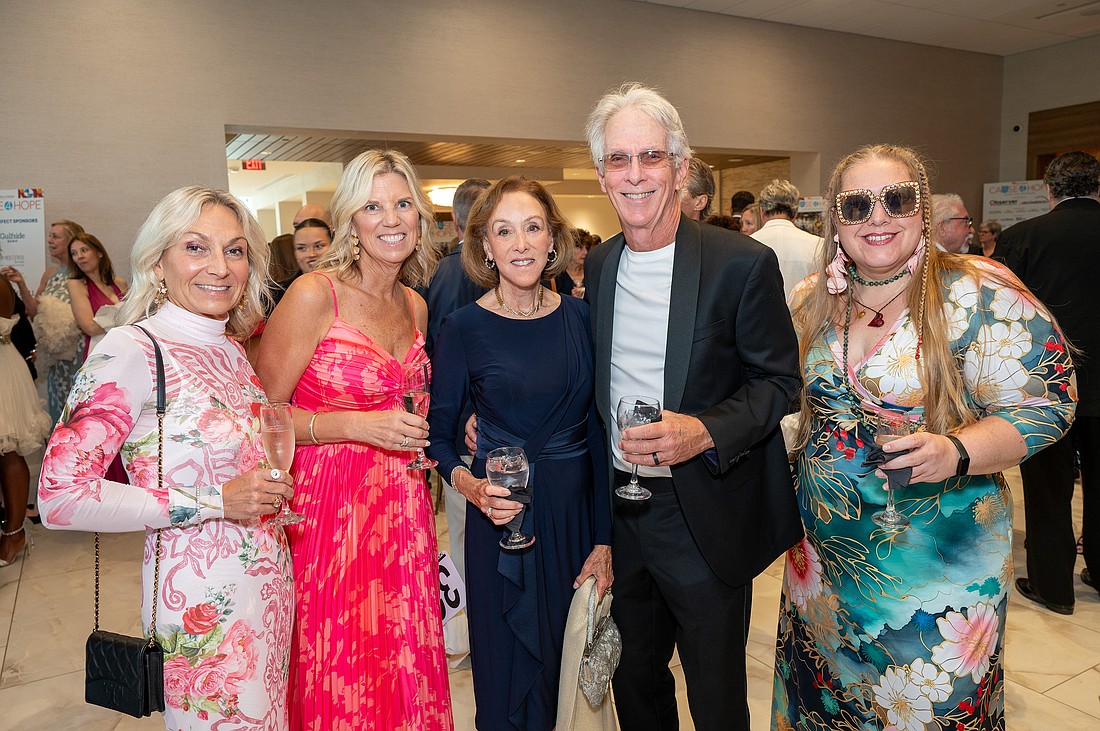 Mette Milland, Toni Schemmel, Deb Kabinoff, Scott Taylor and Gana Gilkey