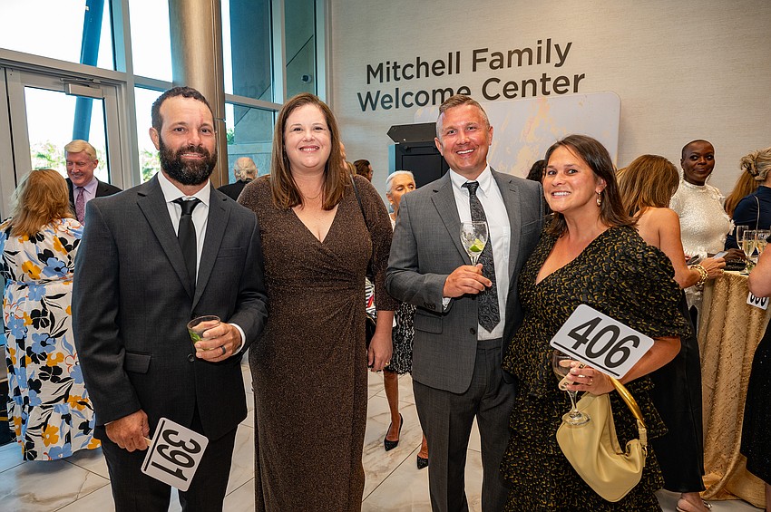 Cory Cook, Caitlin Whiteaker and Rob and Ashley Jimenez