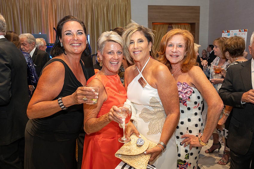 Lenora Bentivegna, Cindy Feichtner, Georgia Perrone and Colette Giacobbo