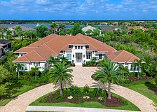 This Lake Club home at 15421 Anchorage Place sold for $5.65 million. Built in 2024, it has four bedrooms, four-and-a-half baths, a pool and 4,892 square feet of living area.