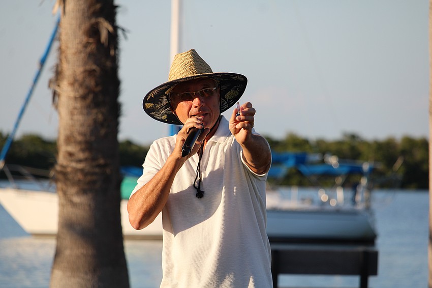 Professional auctioneer Jim Smith returns to lead the fundraising at the Dinner and a Movie live auction.
